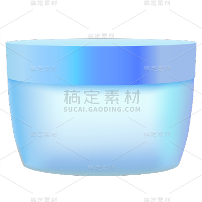 手绘-美容护肤化妆品贴纸