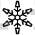 Winter Theme Snowflake