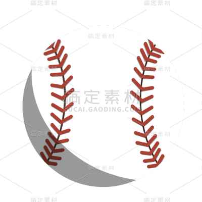 48W-常规-球类贴纸-棒球