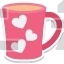 Heart teacup