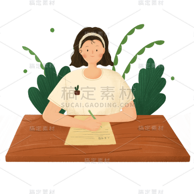 【微商】8月你好手绘社交营销场景