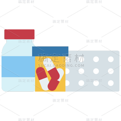 扁平套系素材-道具