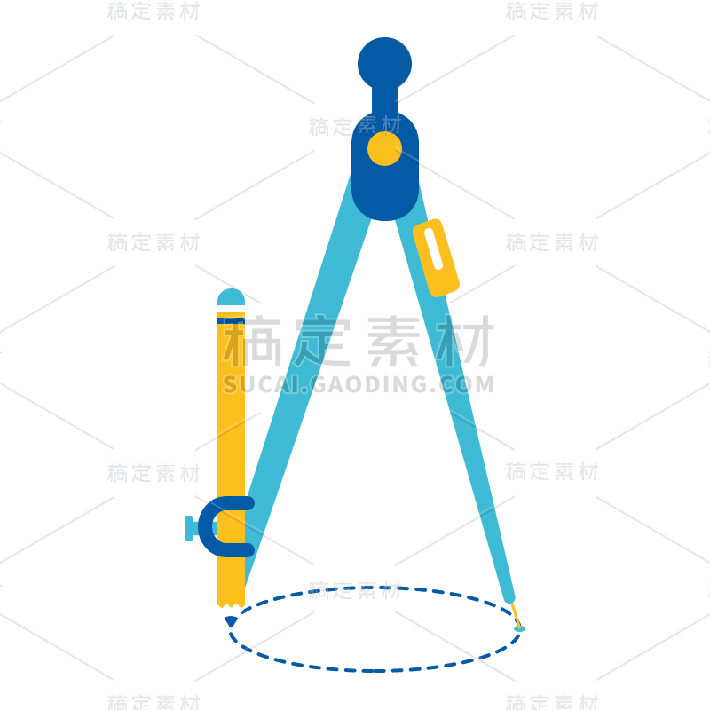 卡通风初高中学科主题贴纸