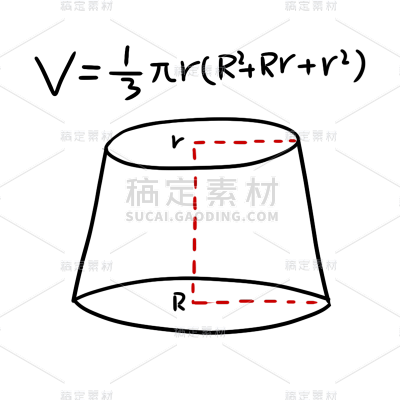 手绘-数学公式教育培训贴纸1