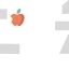 Apple, Fruit, Teaching, Study, Basic, School, Iphone, Symbol, Sign