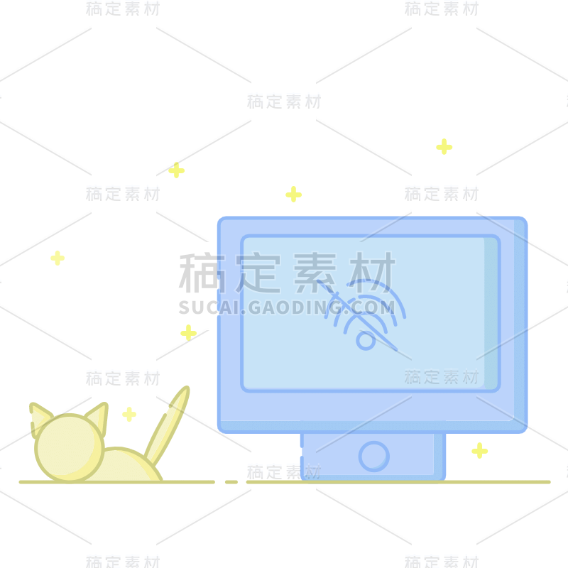 ICON-矢量404元素互联网图标20