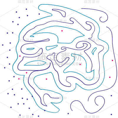 扁平-科技风元素