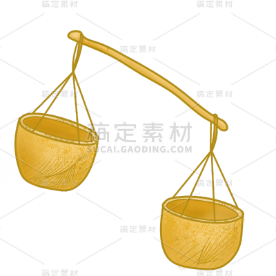 手绘-七夕中国风装饰元素贴纸2