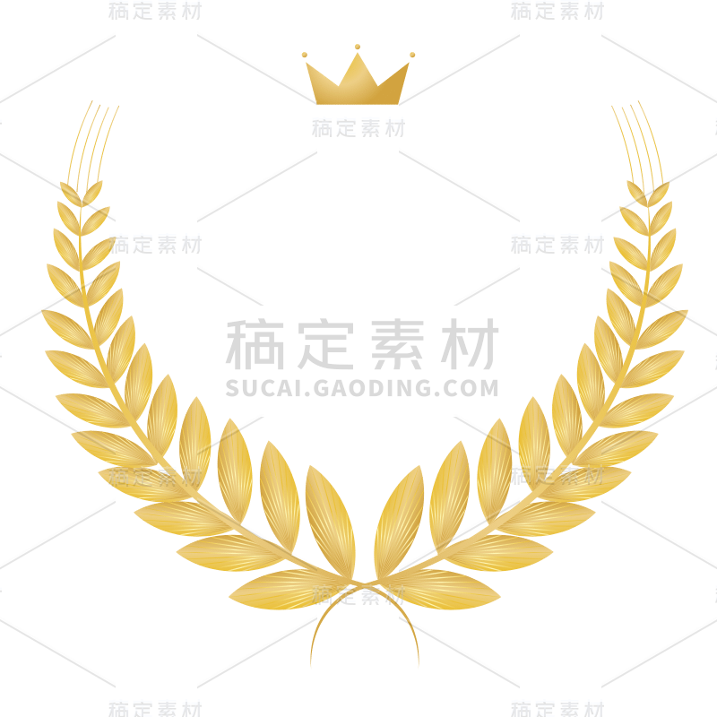 SVG-奥运桂冠元素