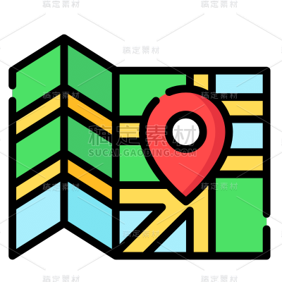 ICON-矢量定位位置图标12