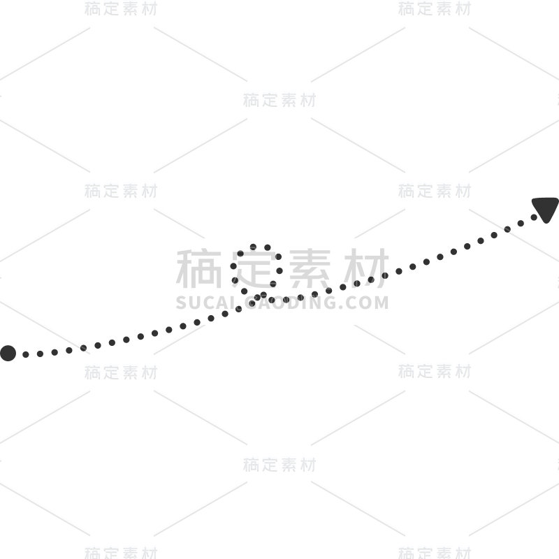 扁平-箭头贴纸-SVG16