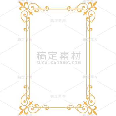 手绘-欧式边框元素