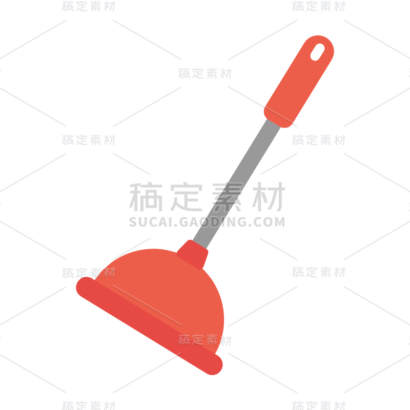 矢量风生活用品icon-马桶刷.svg