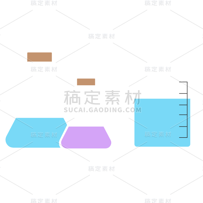 扁平套系素材-道具