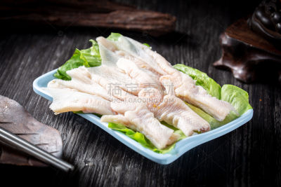 美食系列写实火锅食材无骨凤爪