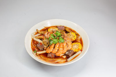 美食系列写实中国川菜传统特色风味小吃麻辣烫