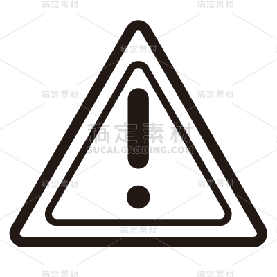 ICON-矢量警告警示图标18