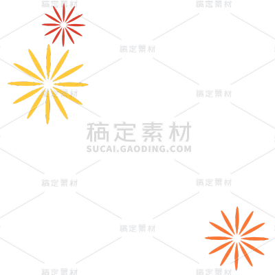 春节主题元素贴纸