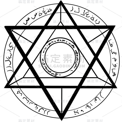 手绘-魔法元素贴纸2