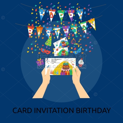 Birthday Card invitation