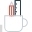 Pencil, Ruler, Mug, Holder, Design, Drawing, Write