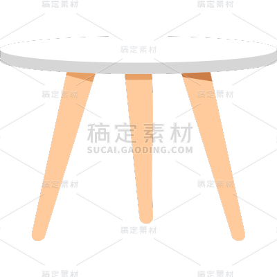 扁平套系素材-家具