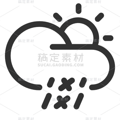 ICON-扁平天气元素15