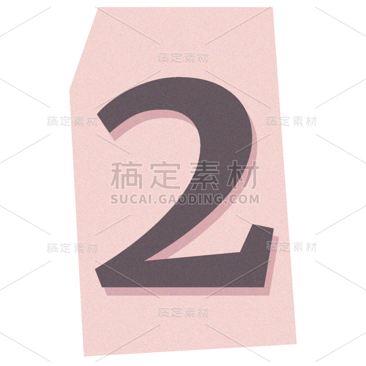 Number Sticker