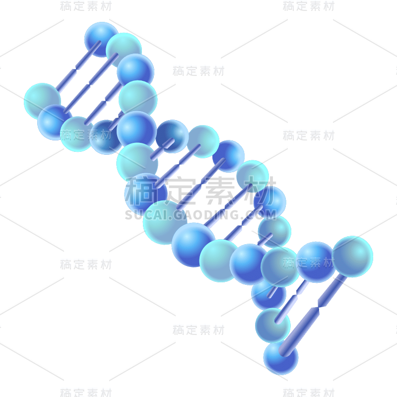 手绘-初高中课程辅导贴纸-DNA