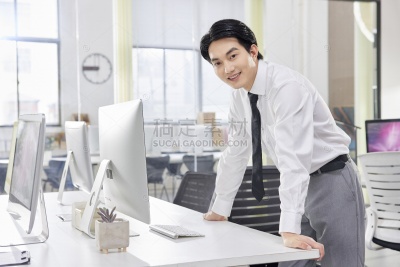人物系列写实办公职业装