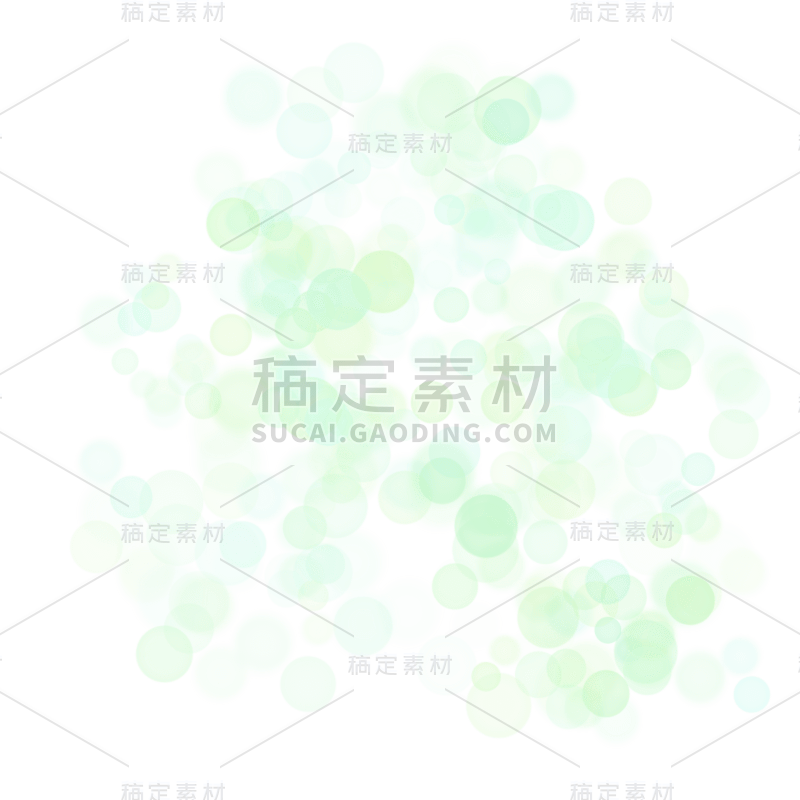 手绘-舞台灯光光斑装饰元素贴纸4