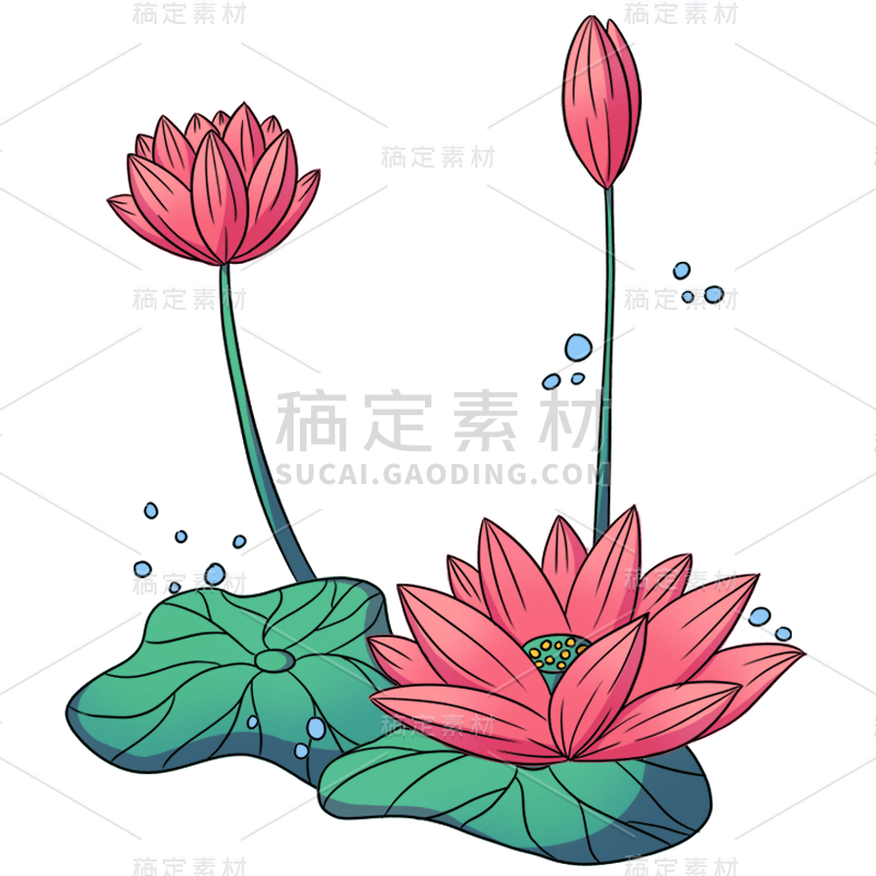 春节主题元素贴纸