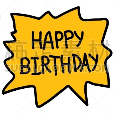 Happy birthday
