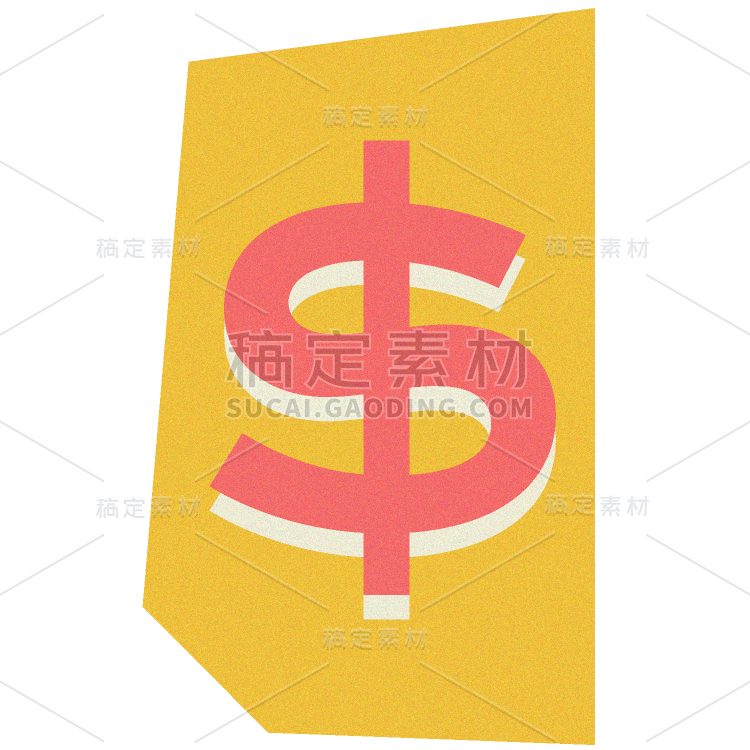 Dollar Sign Sticker