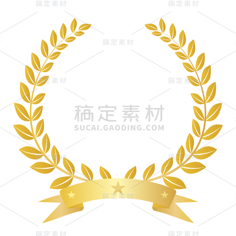 SVG-奥运桂冠元素