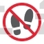 No shoes