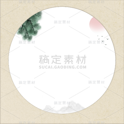 工笔画风-边框元素