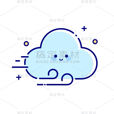ICON-矢量可爱天气图标3