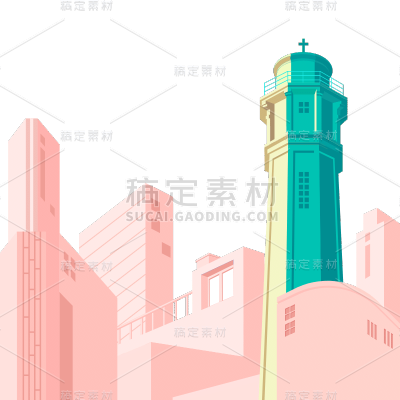 SVG-楼房贴纸