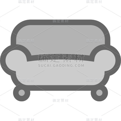 ICON-生活用品icon-SVG-沙发