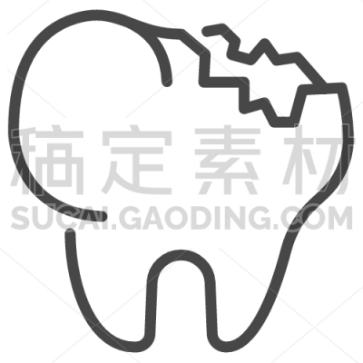 Broken tooth