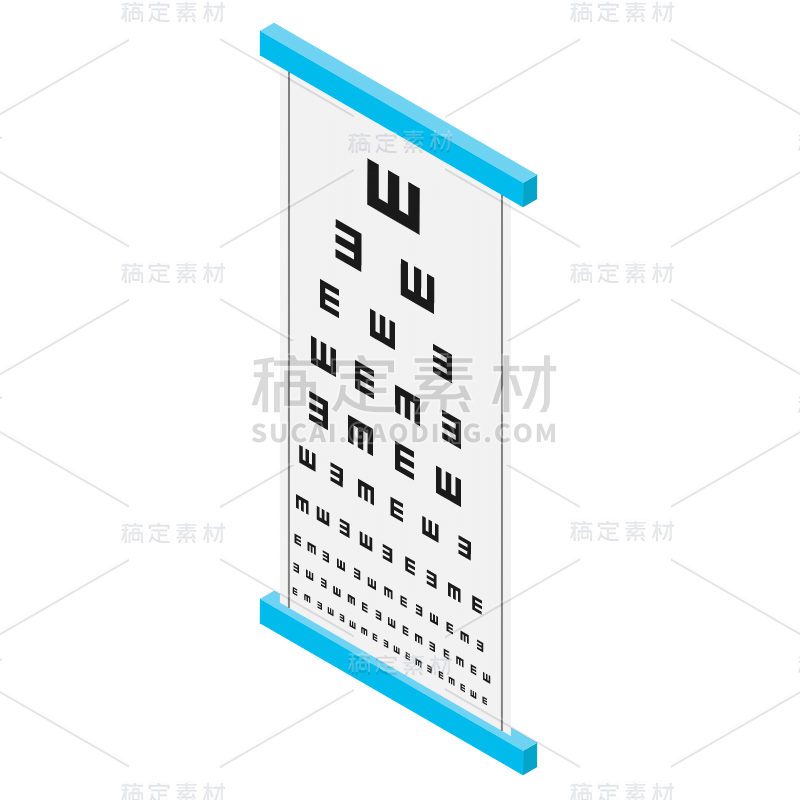 2.5D-眼科医疗器械-视力表