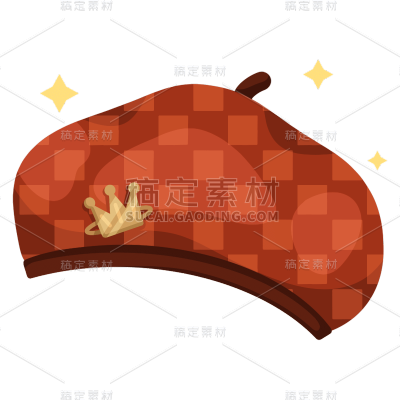 卡通-帽子服饰单品贴纸8