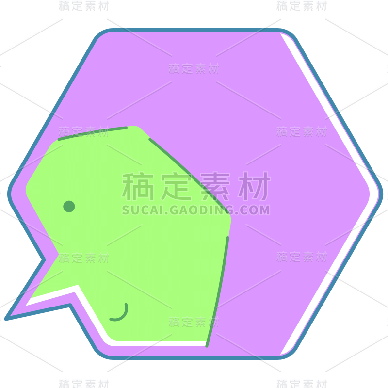 扁平-矢量对话框基础装饰元素4