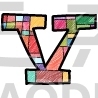 Alphabet Letter V
