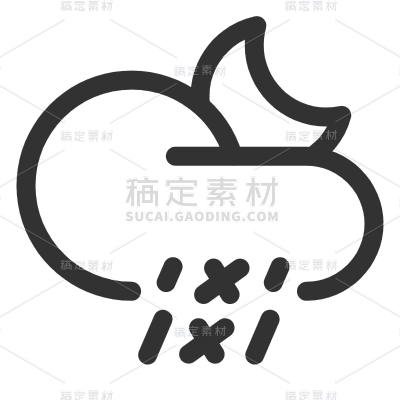 ICON-扁平天气元素2