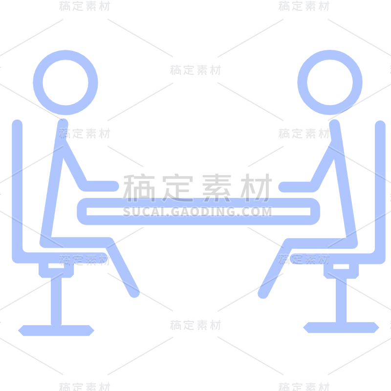 47W-常规-商务会议线性icon-简单