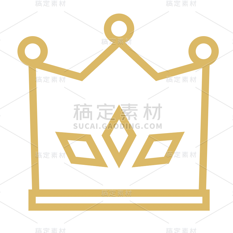 ICON-矢量皇冠图标14