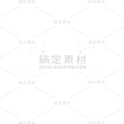 线条-可爱风线条元素-猫咪