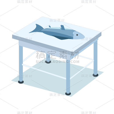2.5D-渔业元素常规贴纸